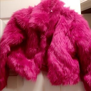 Kids fur coat
